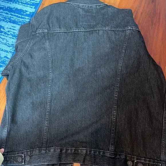 Levi's Charcoal Denim Jacket - Picture 4 of 4